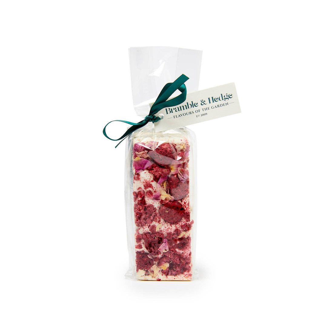 Raspberry &amp; Vanilla Bean Nougat 150gm