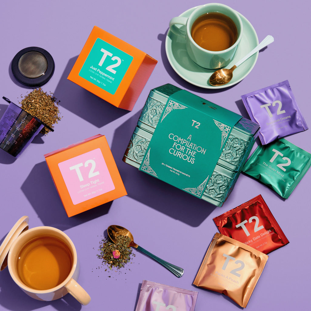 T2 A Compilation for the Curious Tea Bags