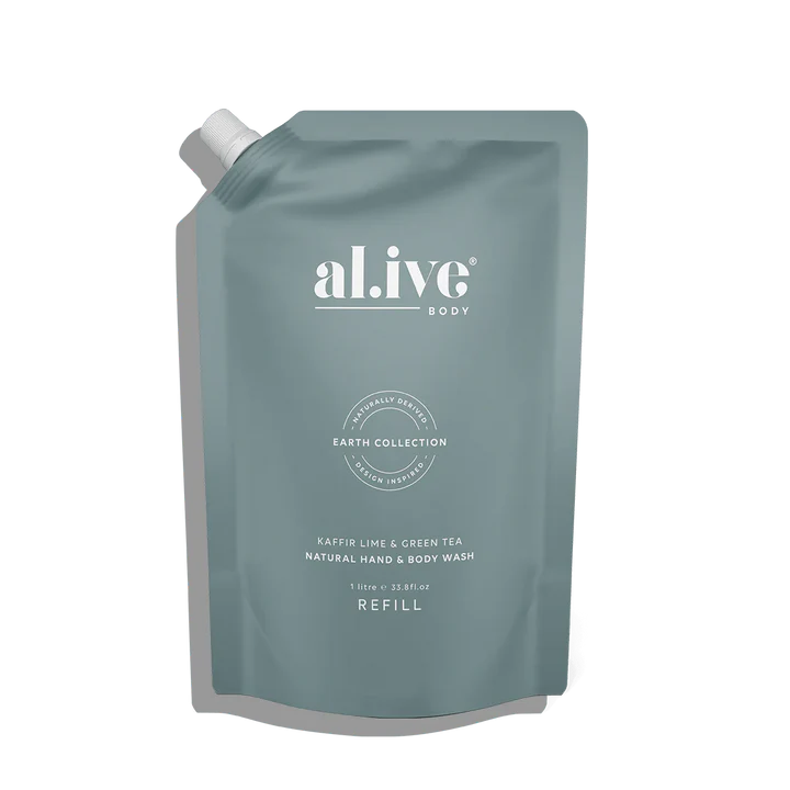 Al.ive Kaffir Lime & Green Tea Wash Refill