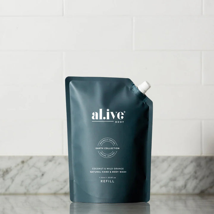 Al.ive Coconut & Wild Orange Wash Refill