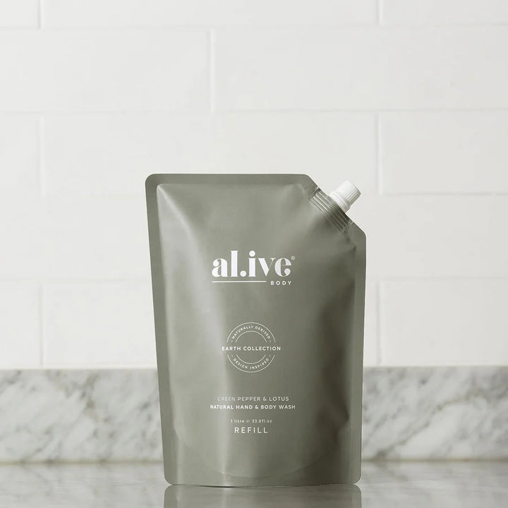 Al.ive Green Pepper & Lotus Wash Refill