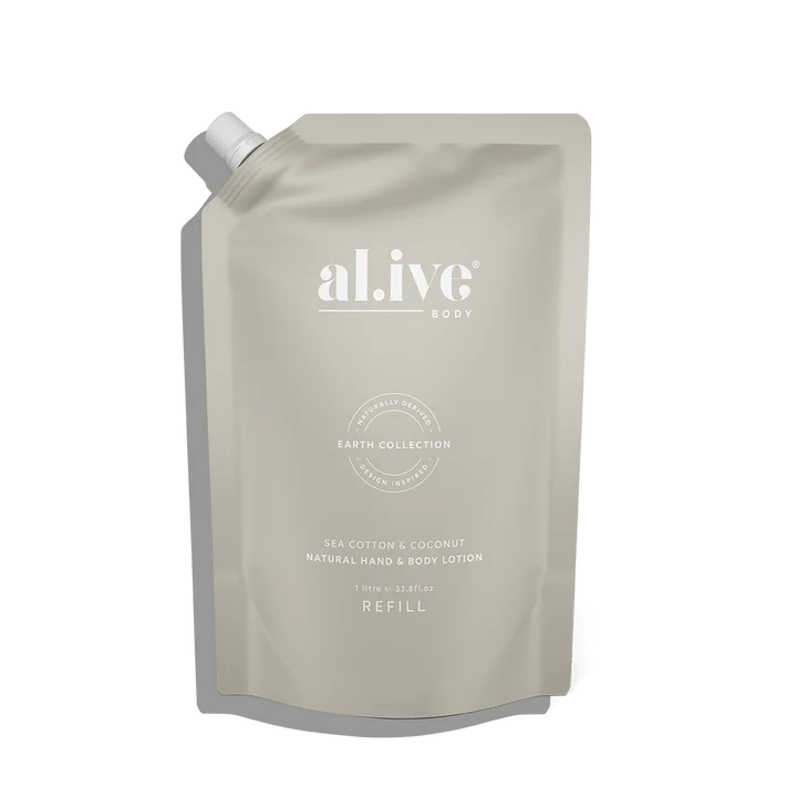 Al.ive Sea Cotton & Coconut Lotion Refill