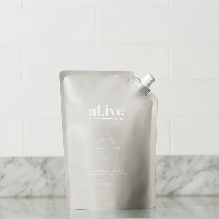 Al.ive Sea Cotton & Coconut Lotion Refill