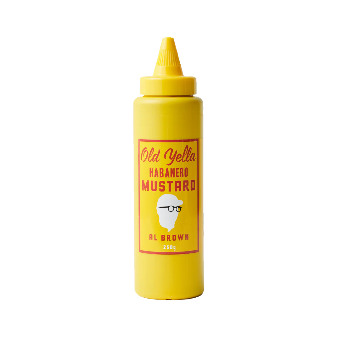 Old Yella Habanero Mustard 250gm