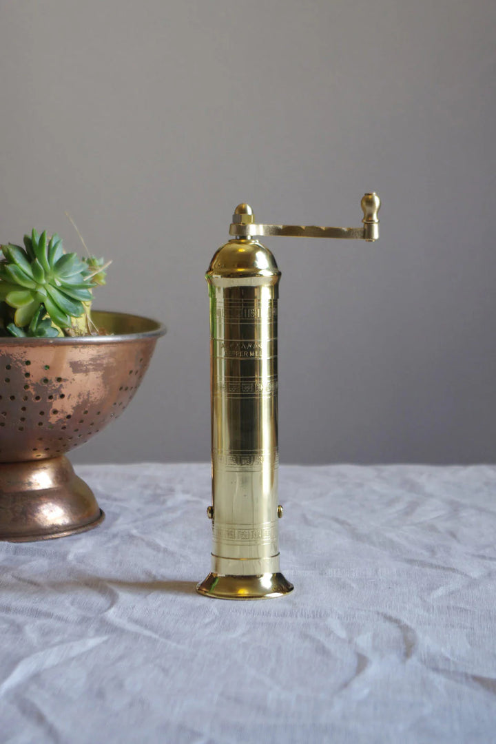 Alexander Pepper Mill Brass 23cm #104