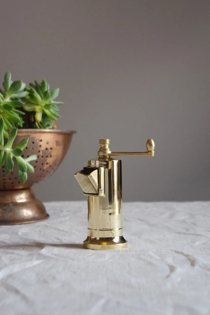 Alexander Brass Pepper Mill  #006