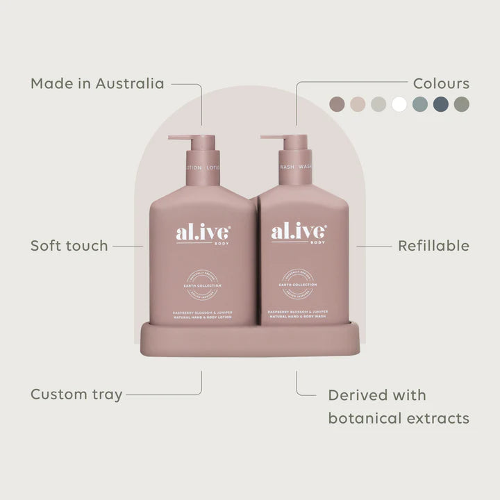 Al.ive Body Raspberry Blossom & Juniper Duo