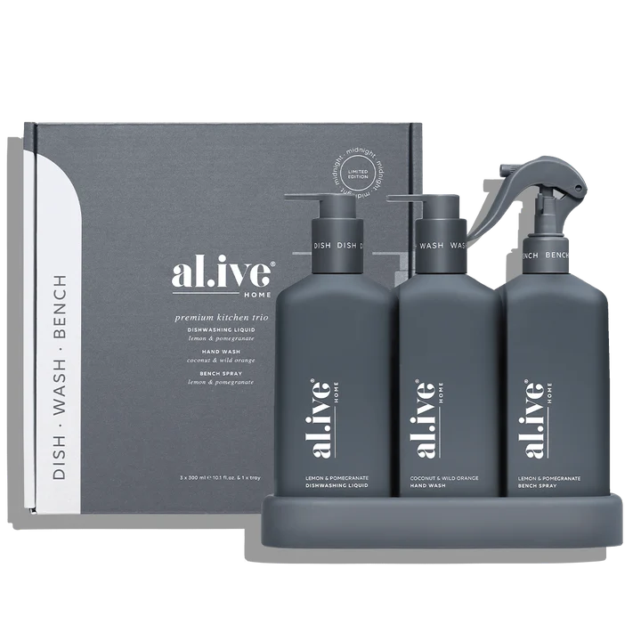 Al.ive Kitchen Trio: Lemon & Pomegranate + Coconut & Wild Orange