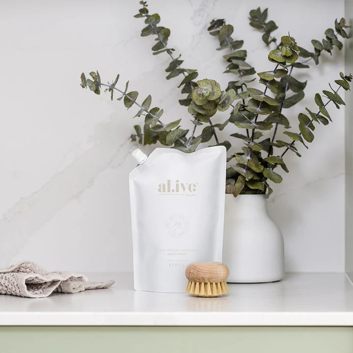 Al.ive Bench Spray Refill: Lemon Myrtle & Honeydew