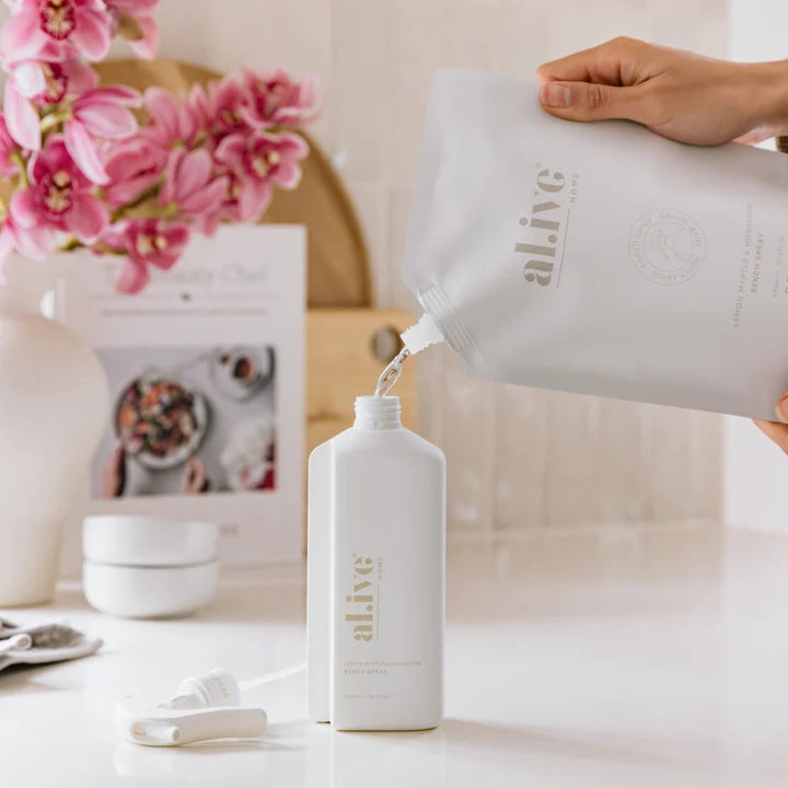 Al.ive Bench Spray Refill: Lemon Myrtle & Honeydew