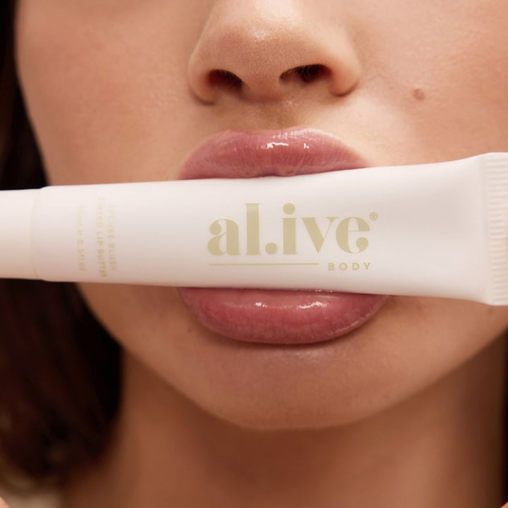 Al.ive Tinted Lip Butter: Lychee Blush