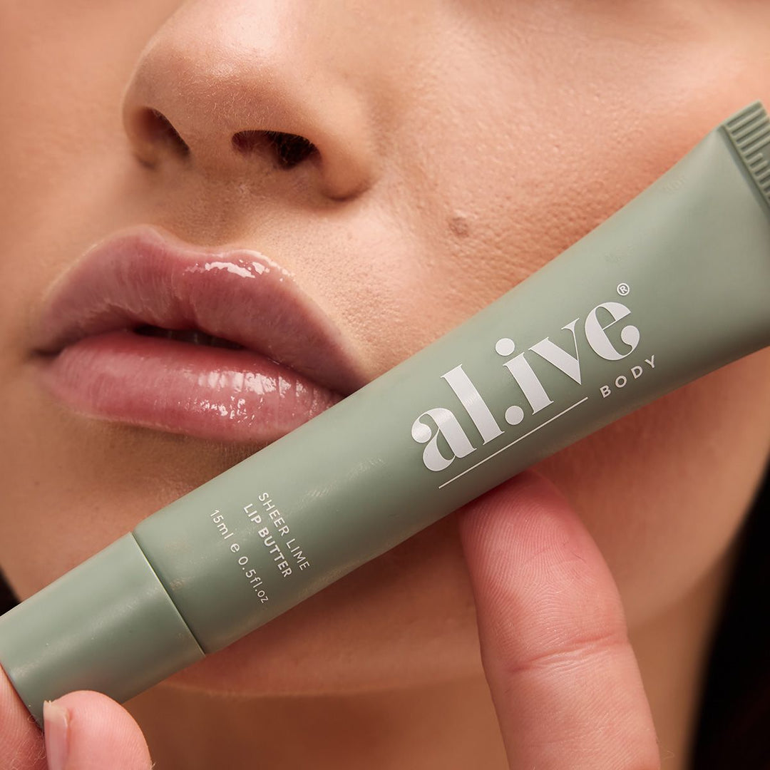 Al.ive Tinted Lip Butter: Sheer Lime