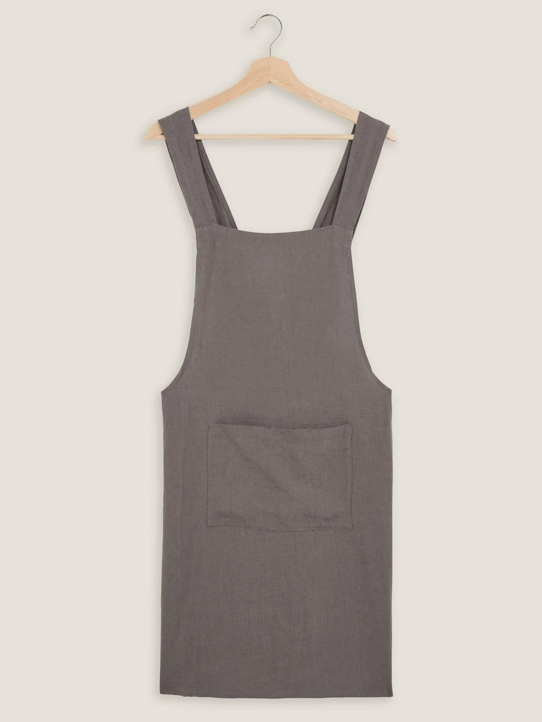 Carlotta & Gee Linen Apron: Storm