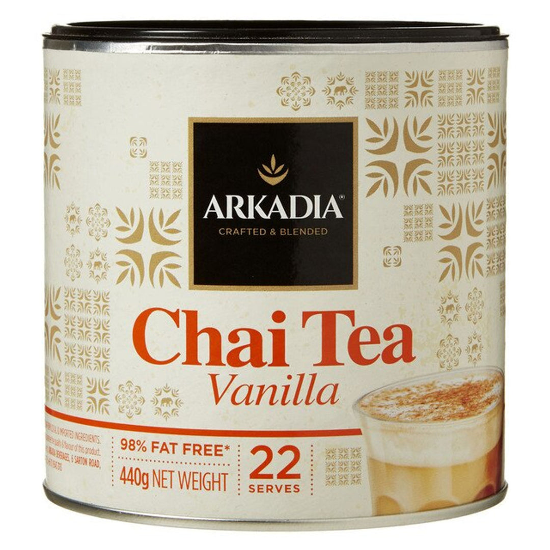 Arkadia Chai Tea: Vanilla 440gm