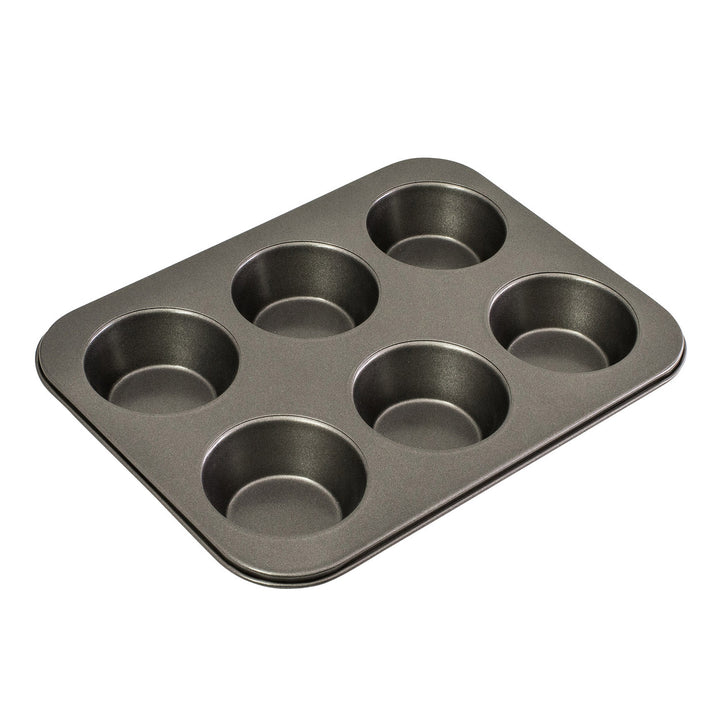 Bakemaster Large 6 Cup Muffin Pan