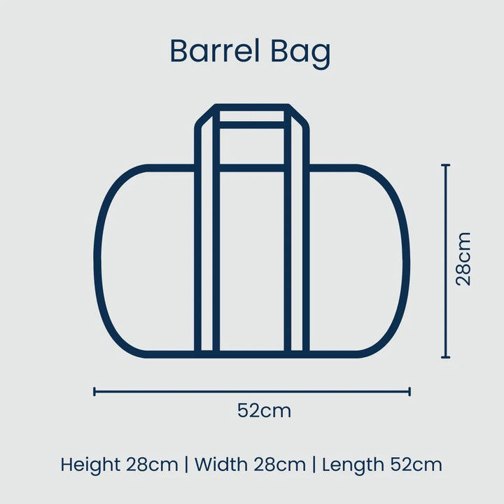 Barrel Bag: Country Plaid