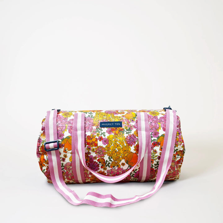 Barrel Bag: Hydrangea