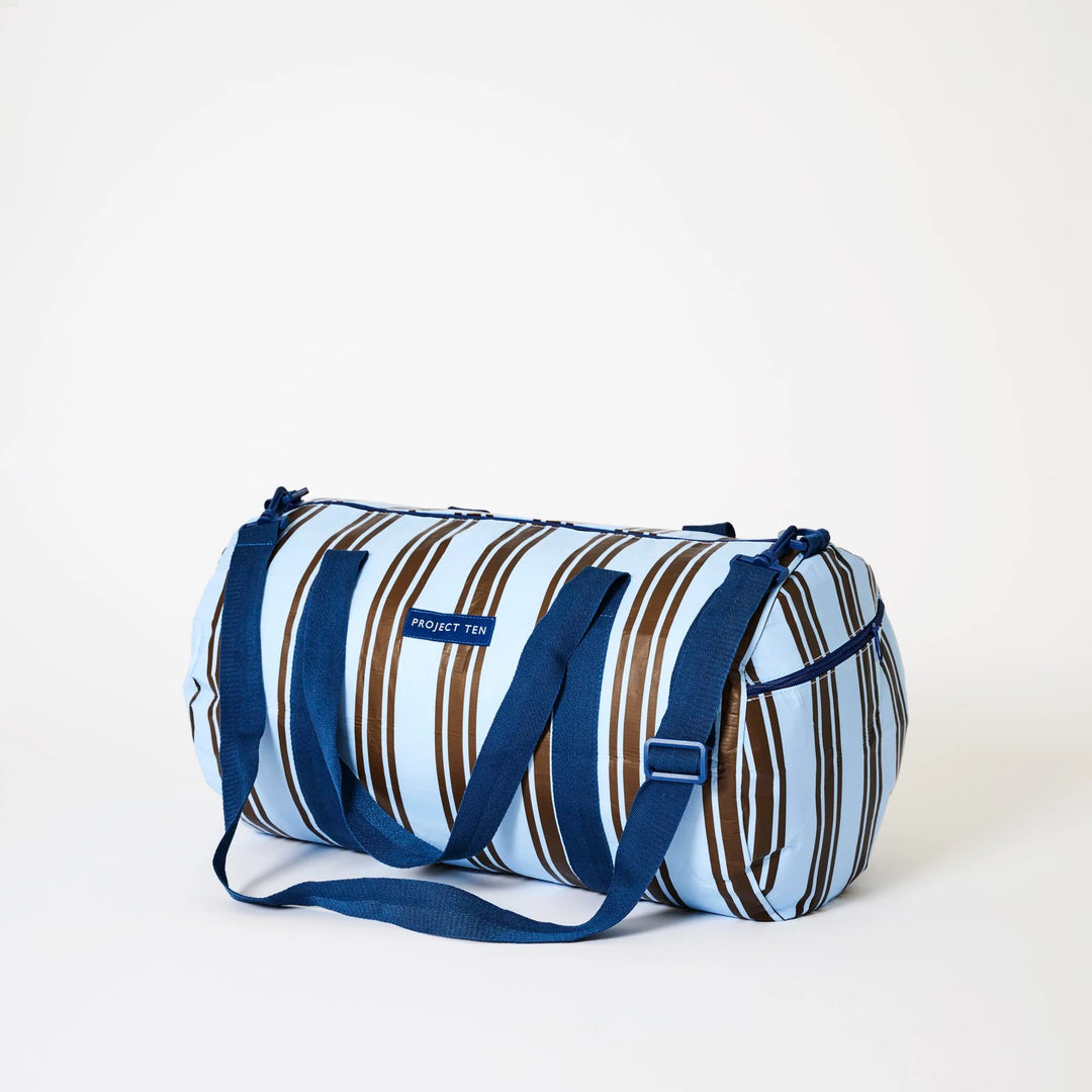 Barrel Bag: Oxford Stripe