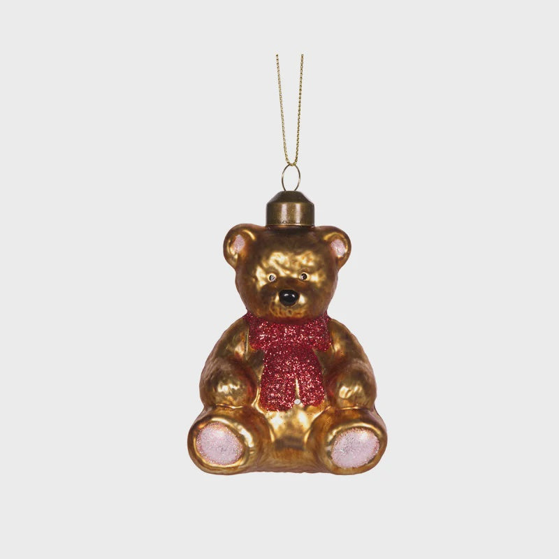 Bear with Bow Ornament