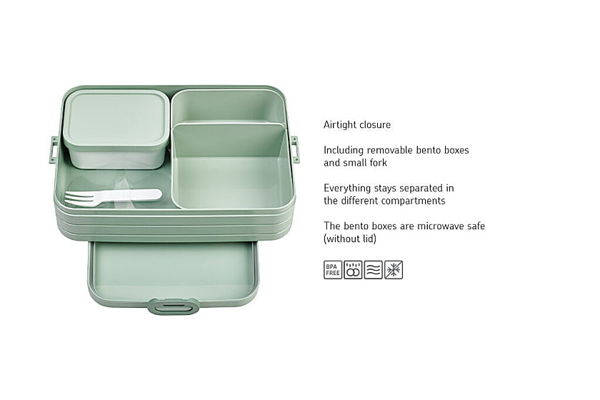 Mepal Large Bento Box: Black