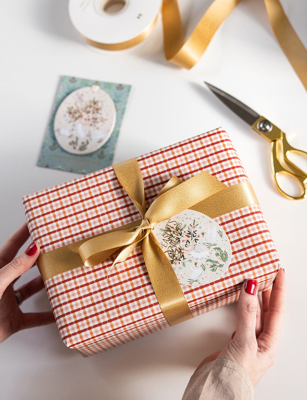 Bespoke Christmas Gift Tags: Ballerina