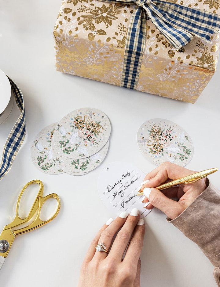 Bespoke Christmas Gift Tags: Ballerina