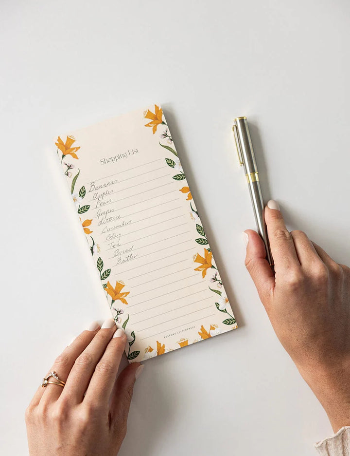 Bespoke Daffodil Shopping List