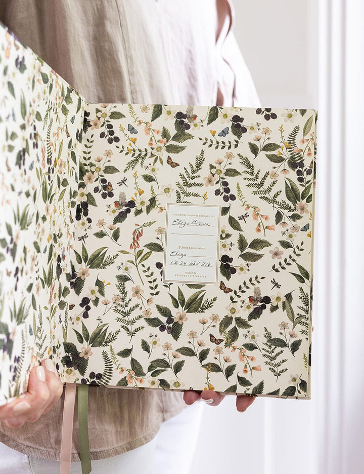 Bespoke Cockatoo Heirloom Recipe Book Journal