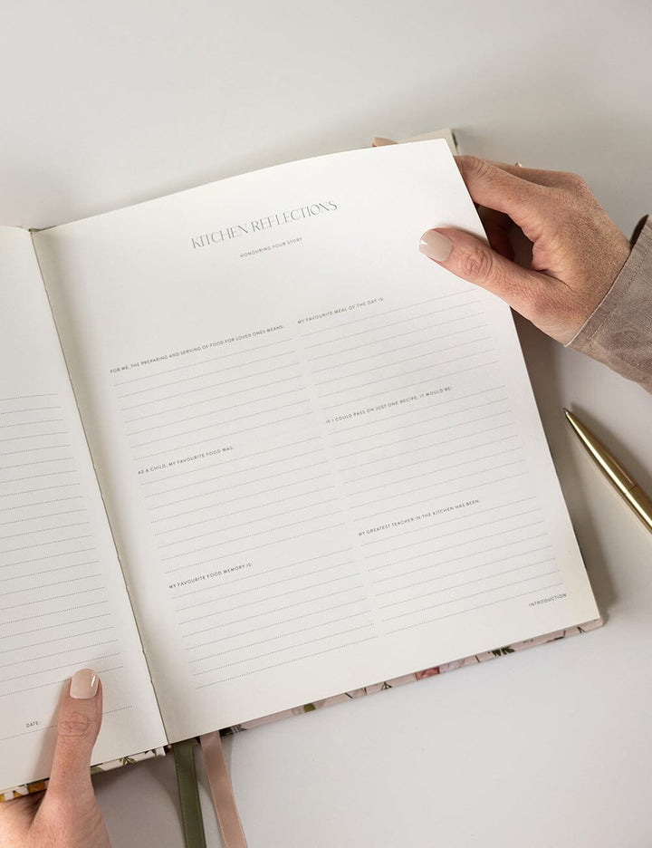 Bespoke Cockatoo Heirloom Recipe Book Journal