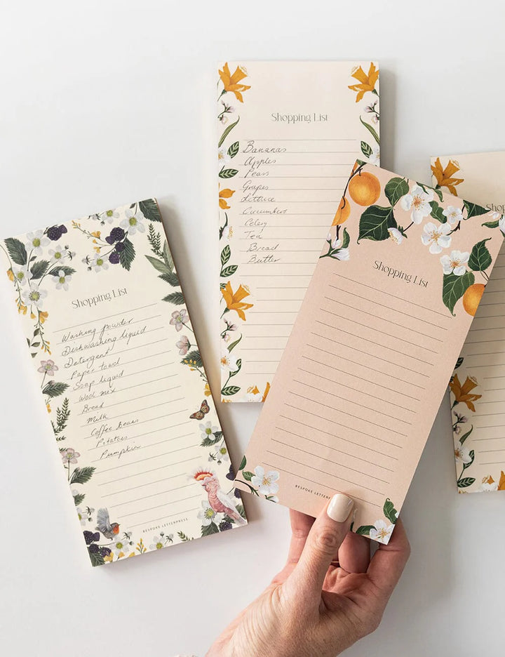 Bespoke Cockatoo Shopping List