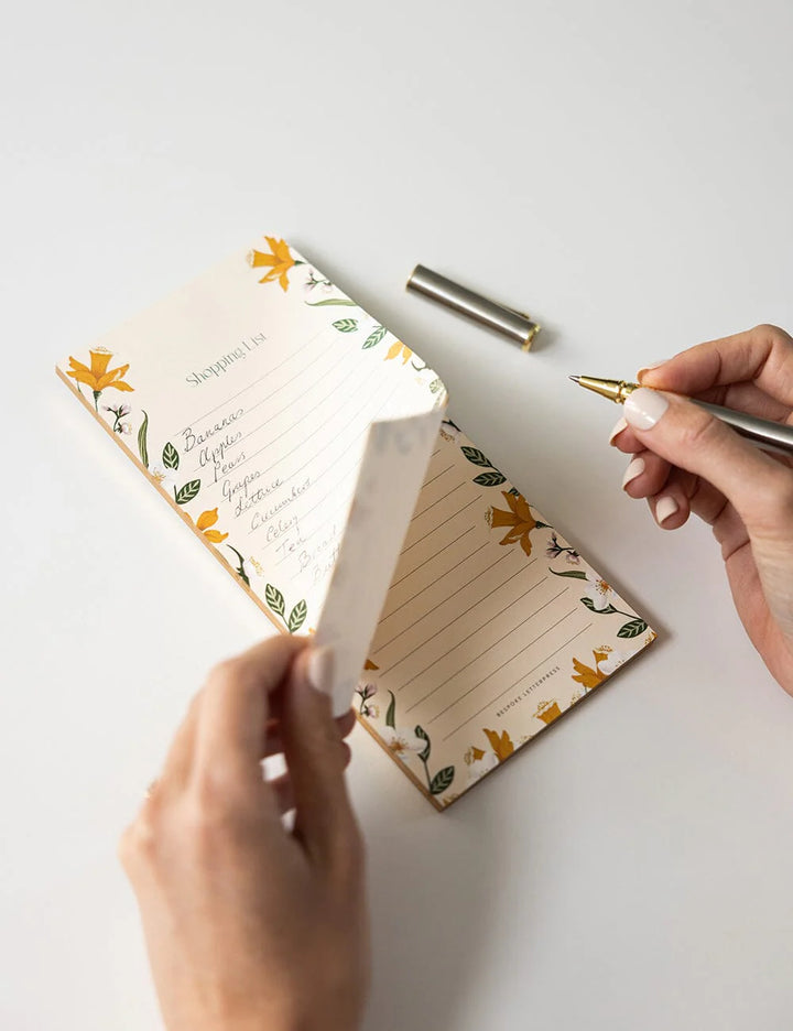 Bespoke Daffodil Shopping List