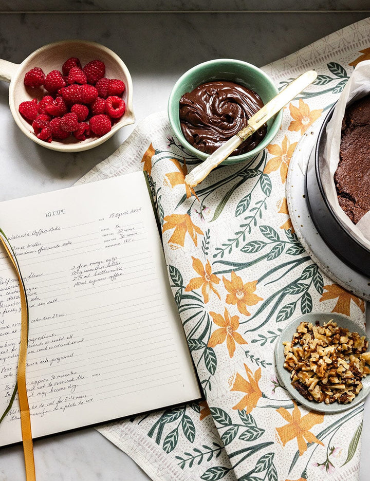 Bespoke Green Heirloom Recipe Book Journal