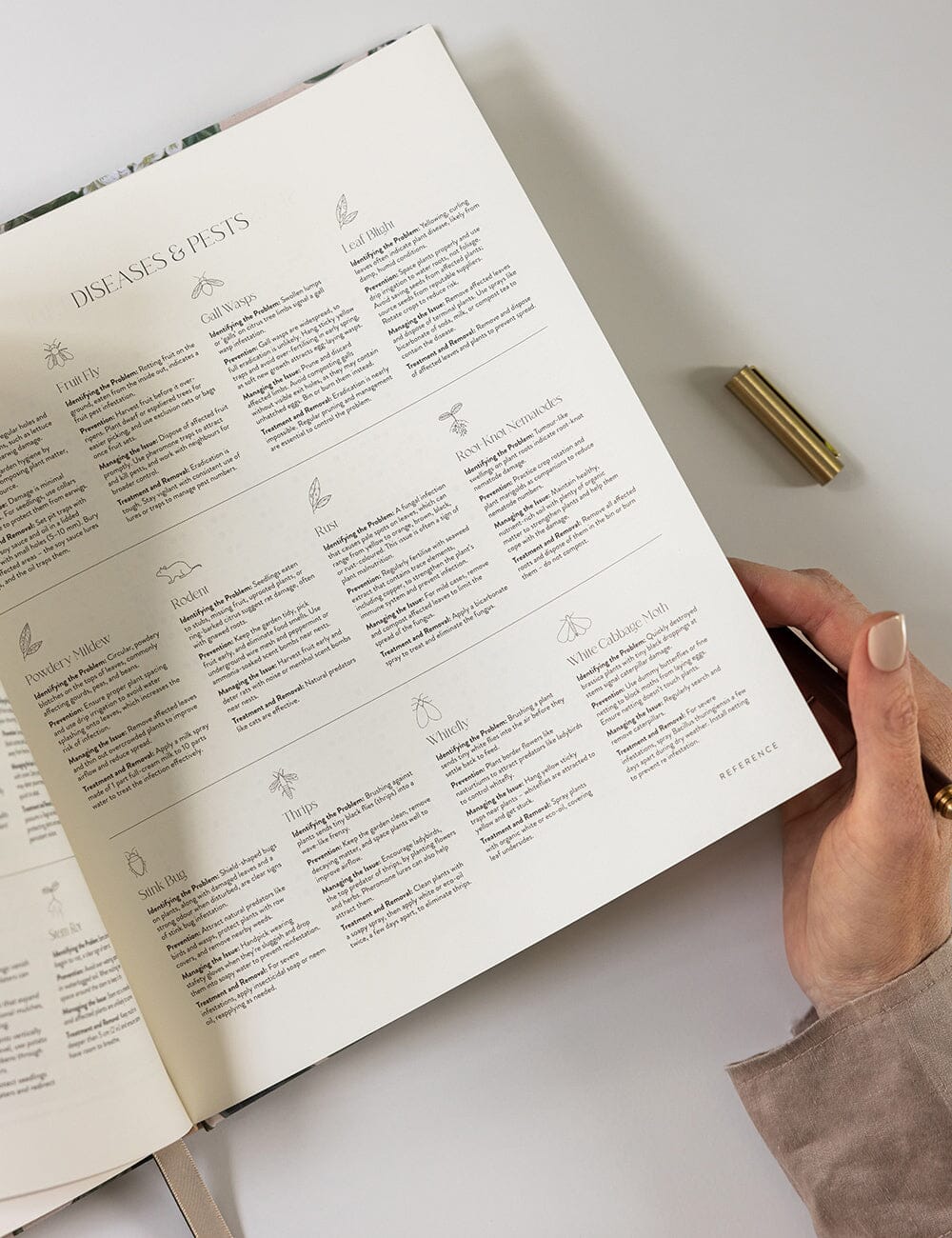 Bespoke Hydrangea Heirloom Gardening Journal