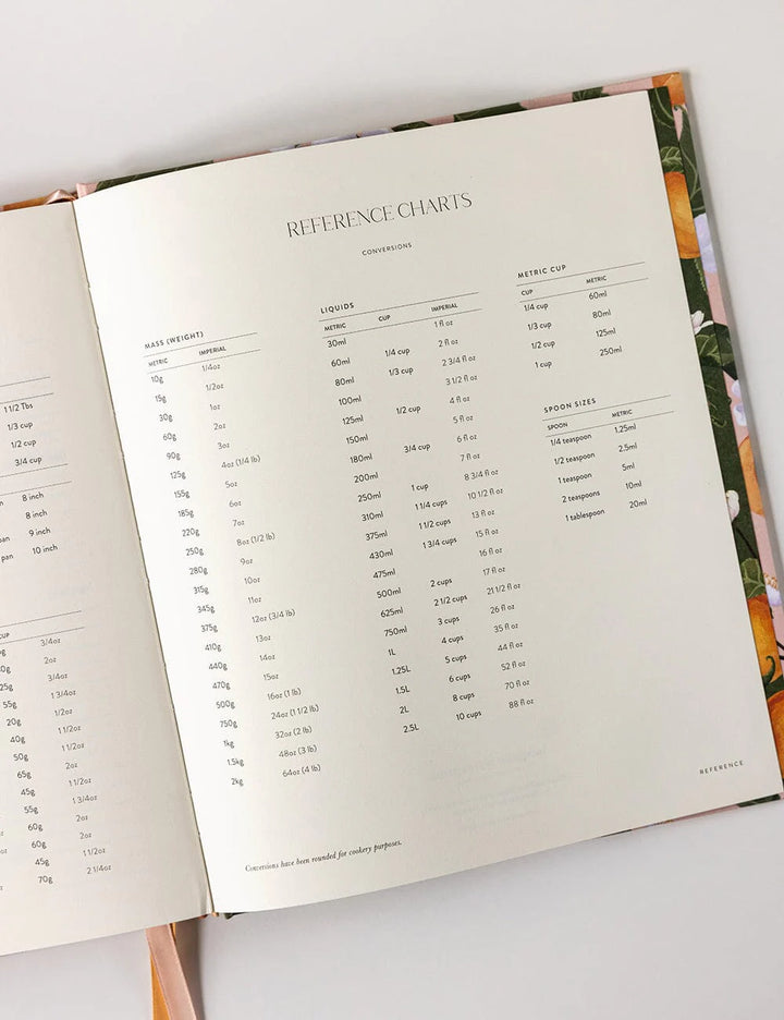 Bespoke Peaches Heirloom Recipe Book Journal