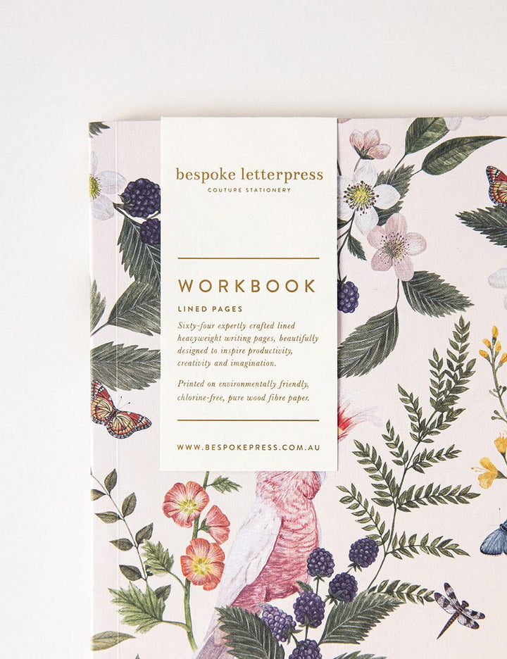 Bespoke Pink Cockatoo Workbook