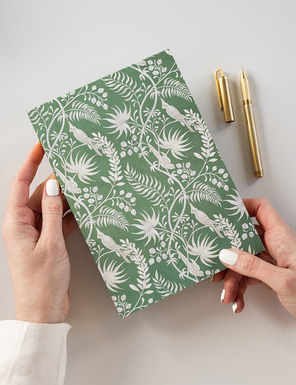 Bespoke Notepad Jotter: Jardin Tropical