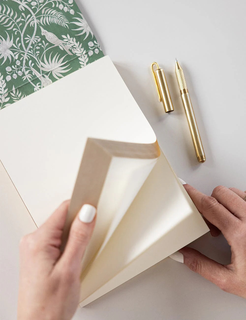 Bespoke Notepad Jotter: Jardin Tropical