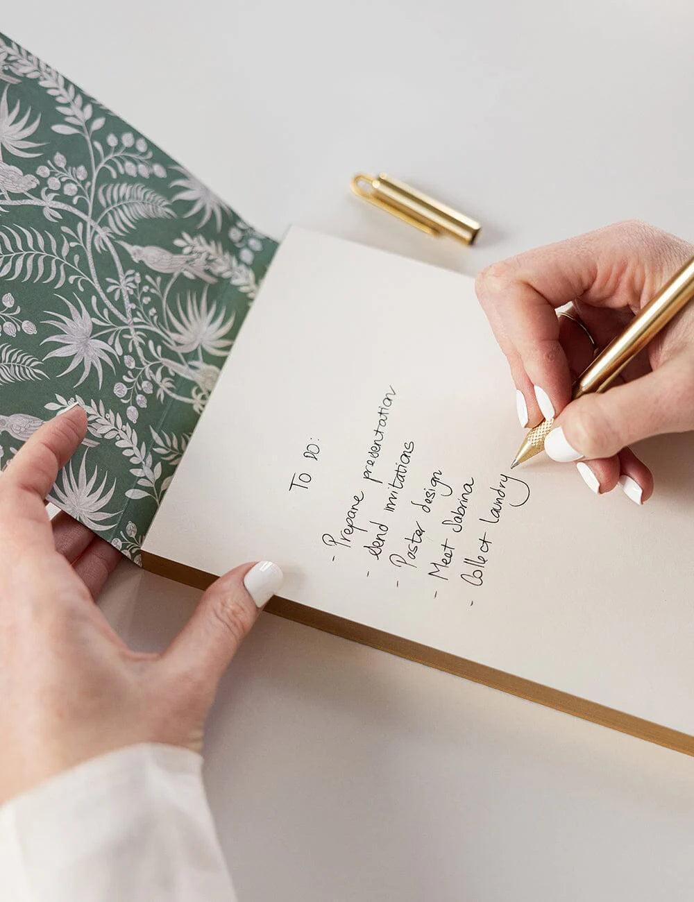 Bespoke Notepad Jotter: Jardin Tropical