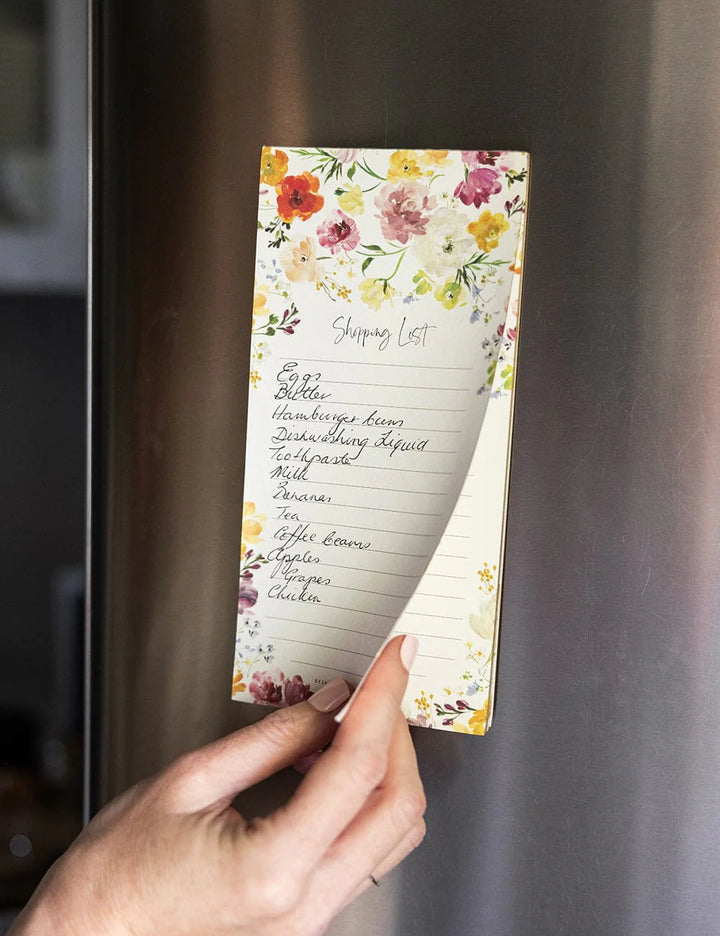 Bespoke Ranunculus Shopping List Notepad