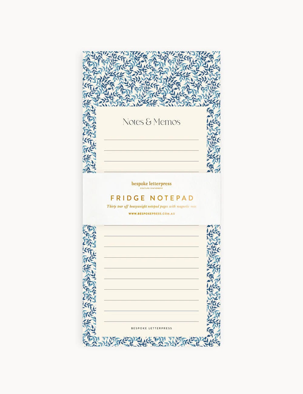 Bespoke Bluebloom Notes & Memos List
