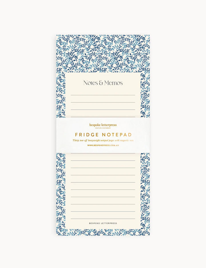 Bespoke Bluebloom Notes & Memos List