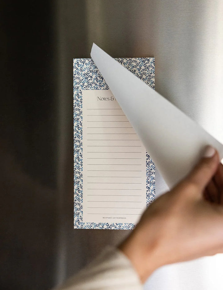 Bespoke Bluebloom Notes & Memos List