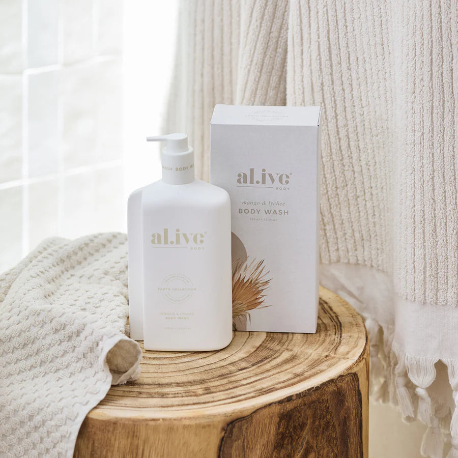 Al.ive Body Wash 750ml: Mango & Lychee 750ml