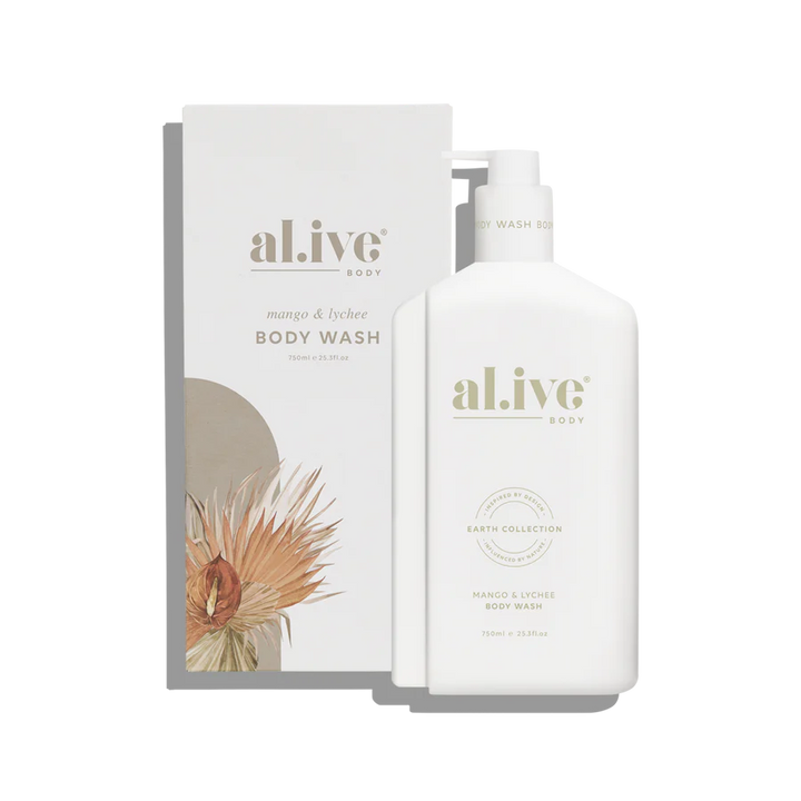 Al.ive Body Wash 750ml: Mango & Lychee 750ml