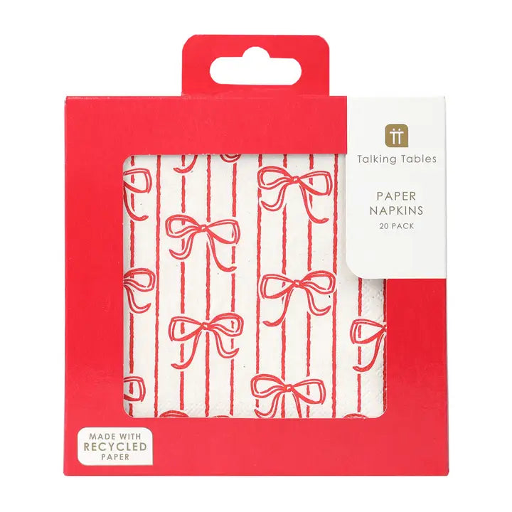 Bow Paper Napkins
