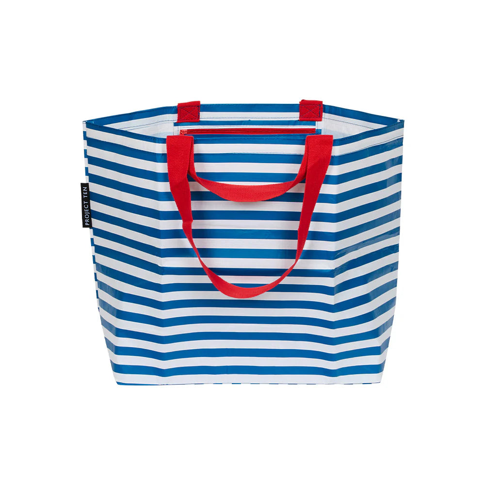 Medium Tote: Breton Stripe