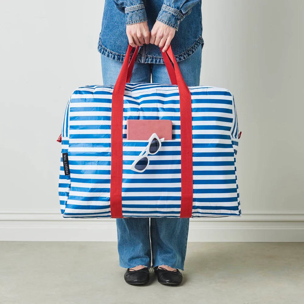 Overnight Bag: Breton Stripe