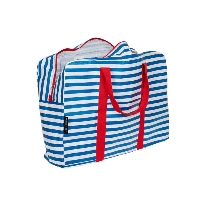 Overnight Bag: Breton Stripe