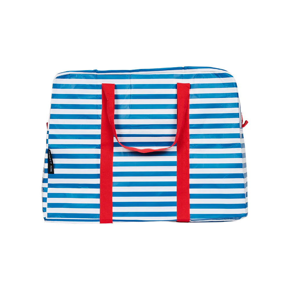 Overnight Bag: Breton Stripe