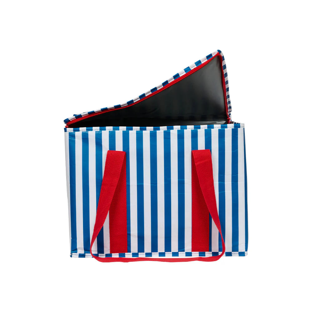 Picnic Tote: Breton Stripe